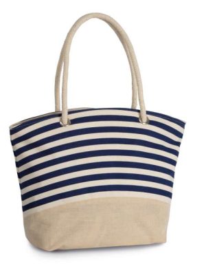 JUTE CANVAS DUFFEL